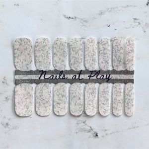 5 for $15 Nail Wraps- Mystic Glitter (transparent)